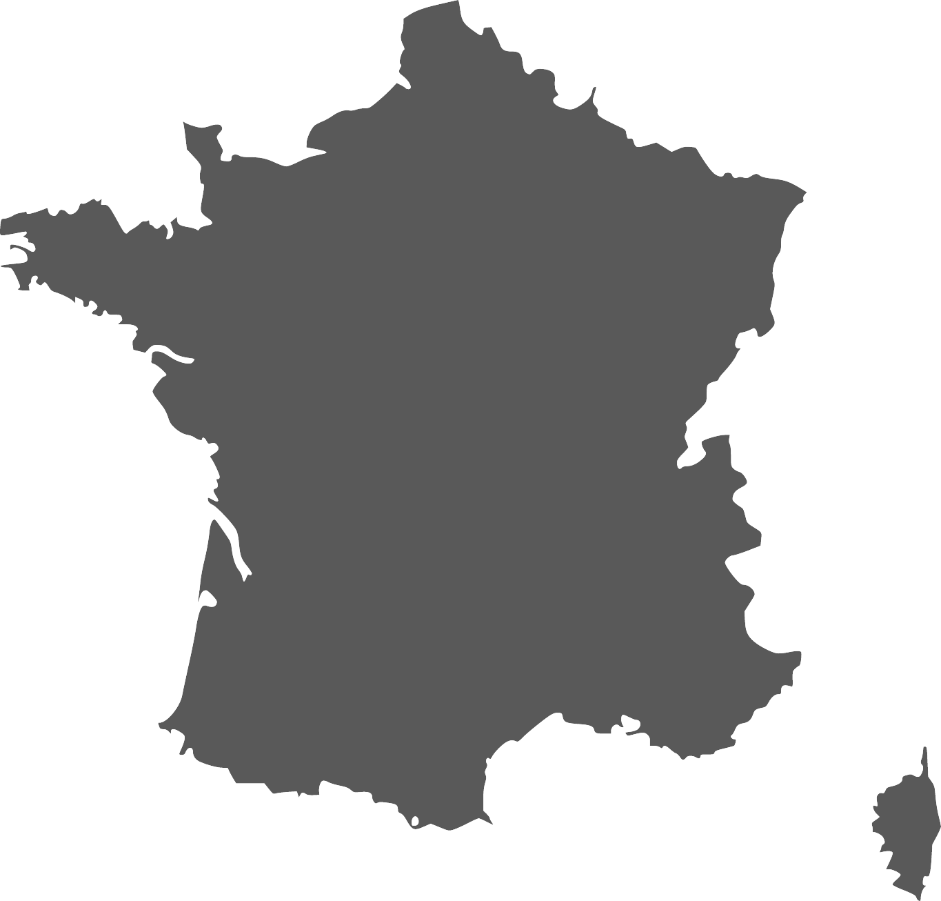 Carte des agences AGSCOM en France